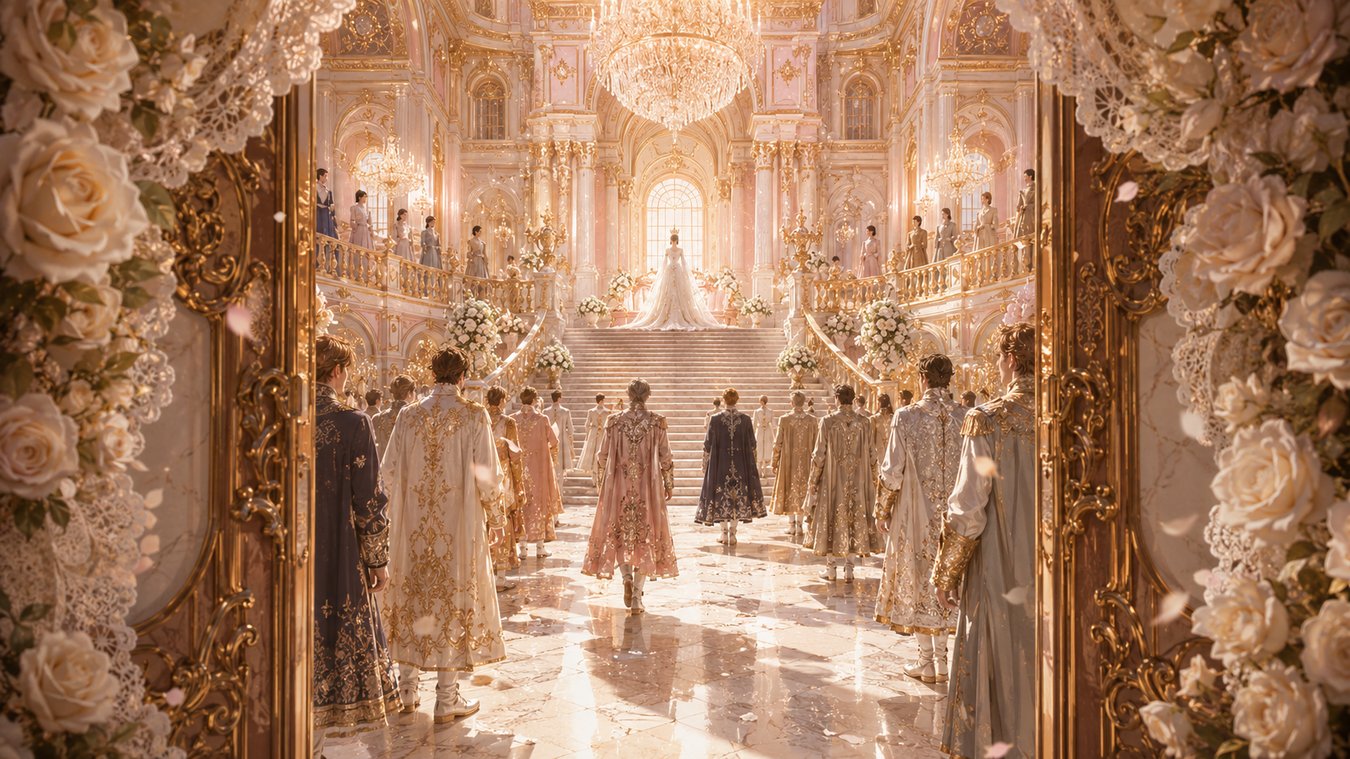 The selection begins in the White Rose Palace