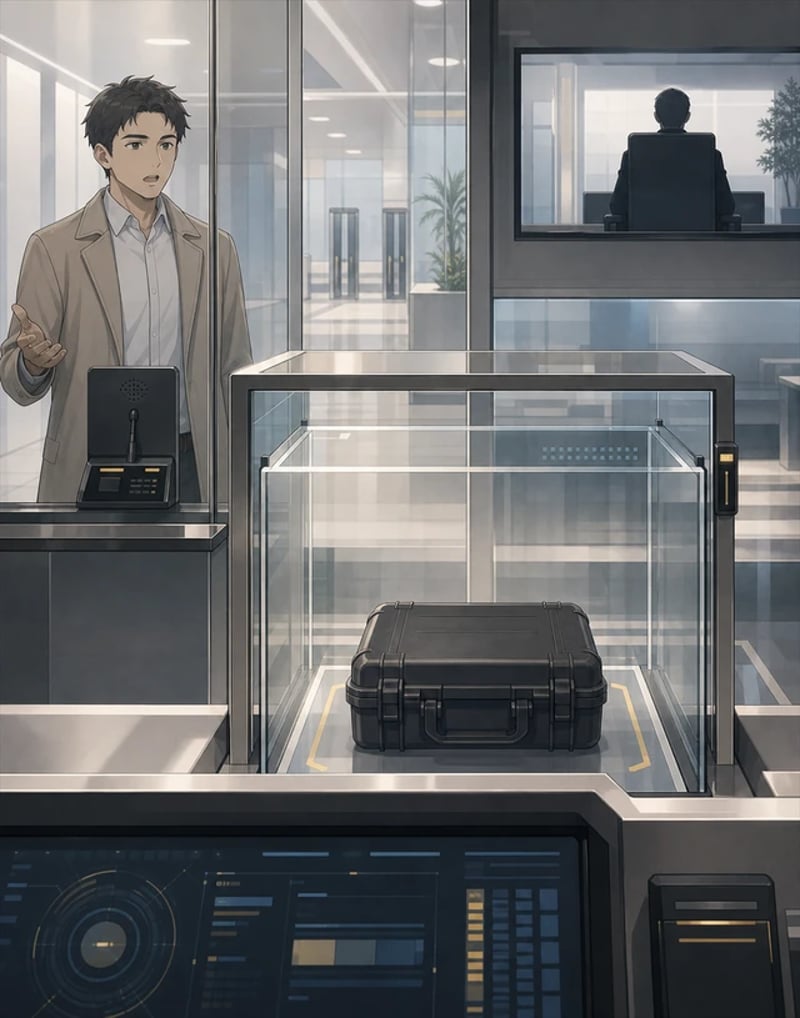 인물・반입품・면회처를 분리한 원격 면회