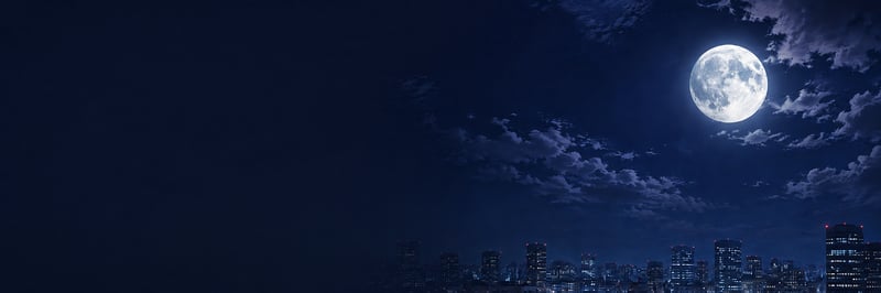 満月の夜