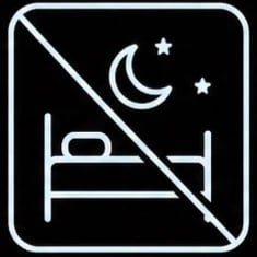 Sleep deprivation icon