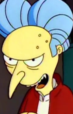 Vampire Mr. Burns