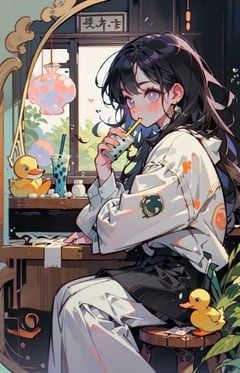 Suspicious Bubble Tea Shop