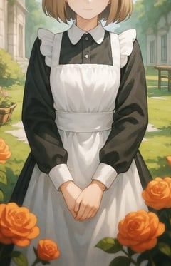 Servante de la famille Seymour