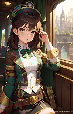 The Captain of Steam-powered Airship