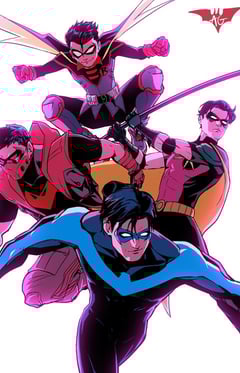 Drake, Jason, Damian, Dick