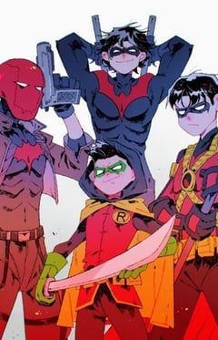 Drake, Jason, Damian, Dick