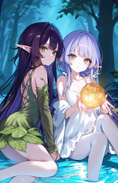 Daphné et Delphine