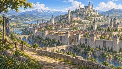Paisaje de la Capital de Astelia