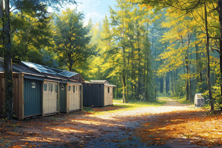 宁静森林中的生活据点