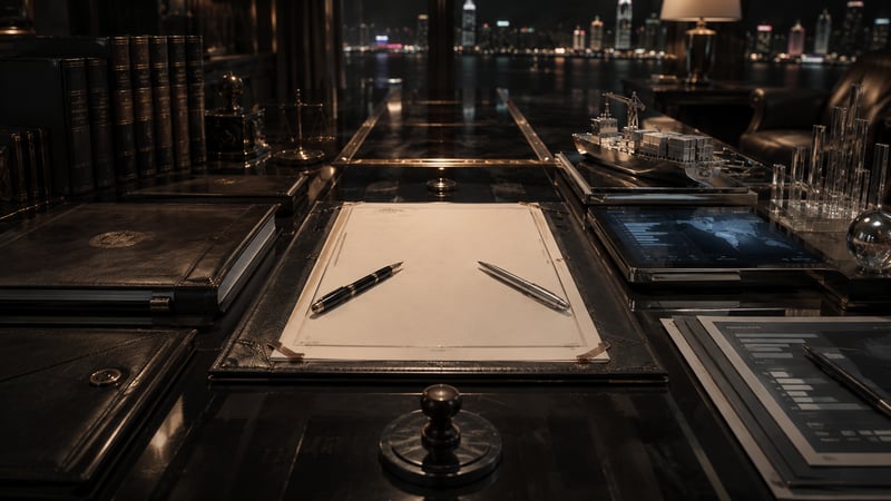 Marriage contract documents and resources of both families