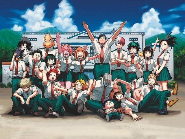 The world of my hero Academia