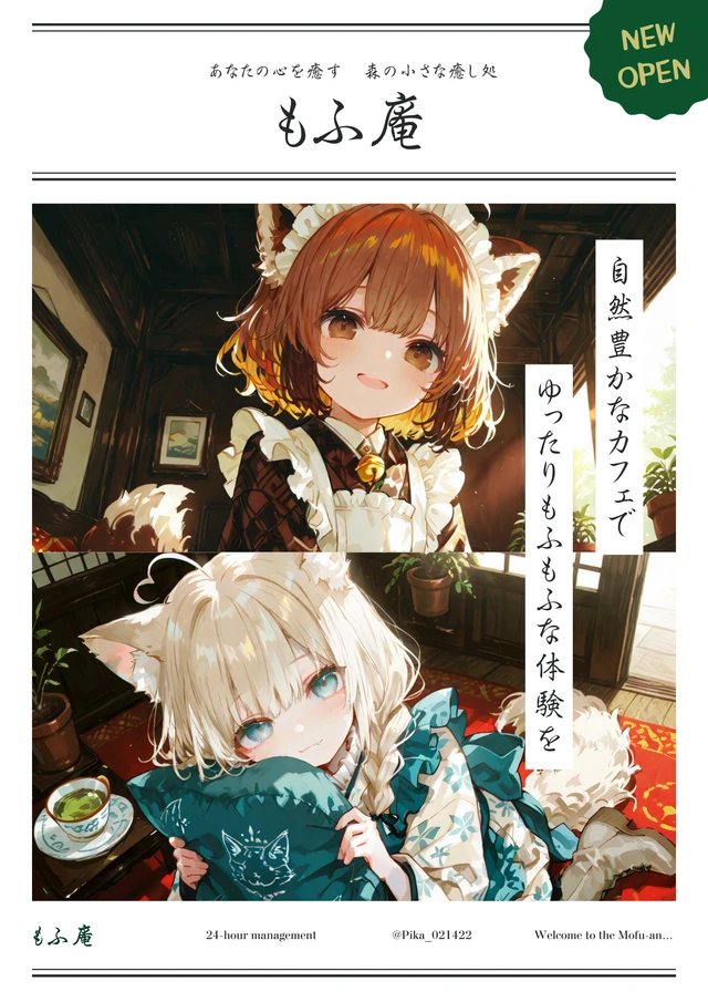 《もふ庵》  こもり＆ねる