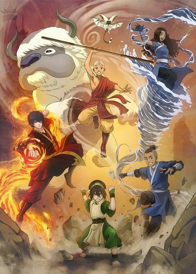 Avatar; la leyenda de Aang.