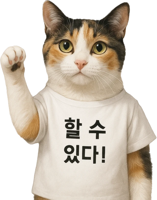 할수있다고양이