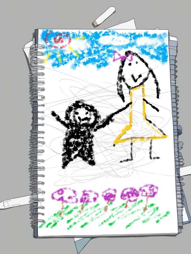 웃으며 인사하기