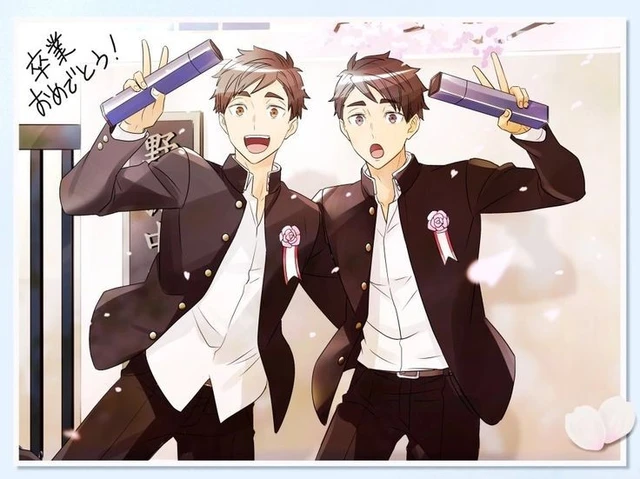 Atsumu Miya and Osamu Miya