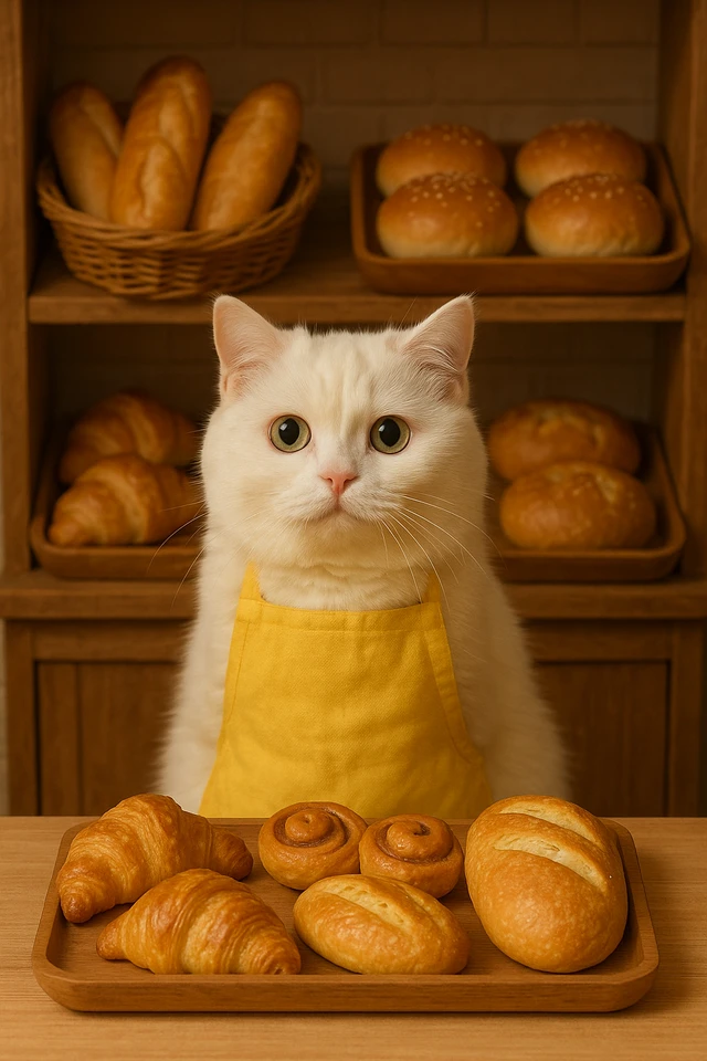 빵집 고양이