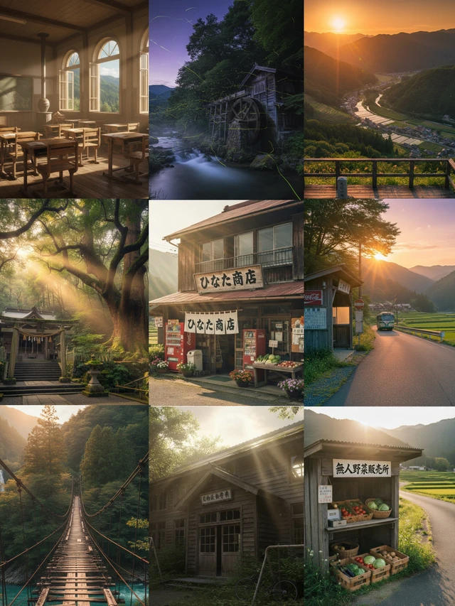 田舎で小学生生活。