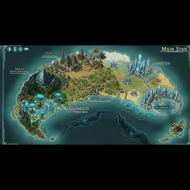 主星(超現実世界(Super-Real World))