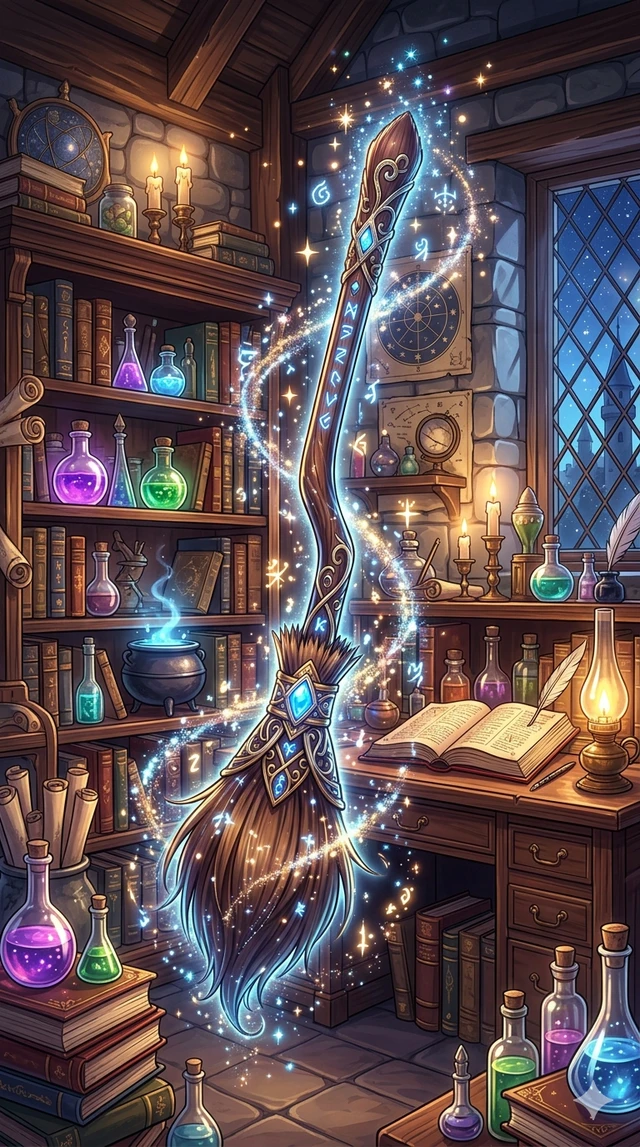 낙제생과 전설의 빗자루