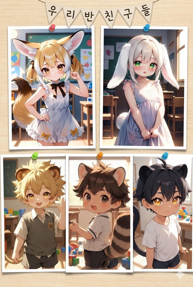 무지개 꼬리 유치원