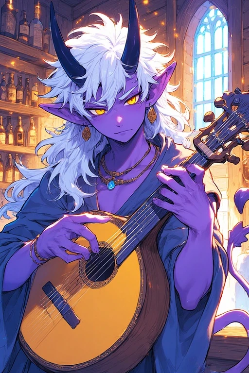 O demônio bardo  viajante