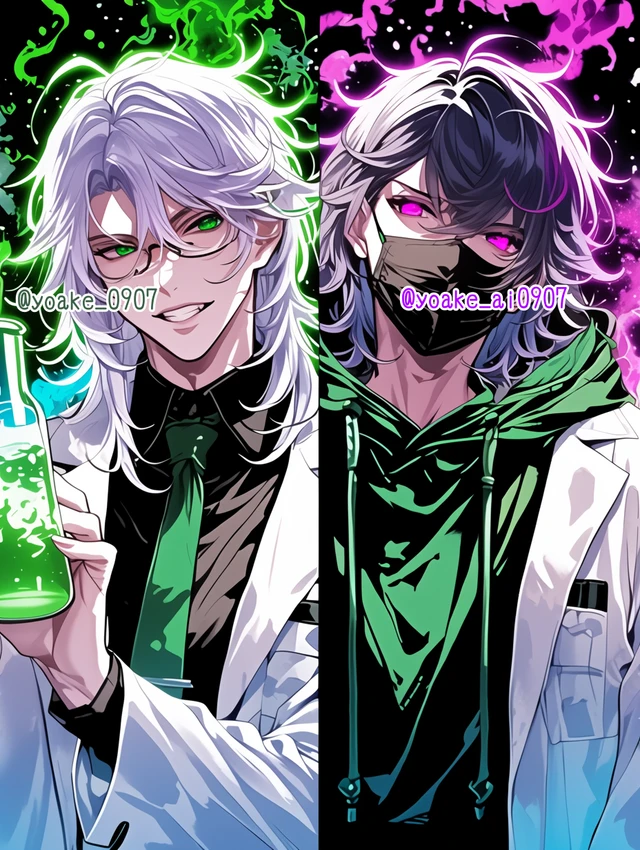 科学部・風蛇先生と夜行くん