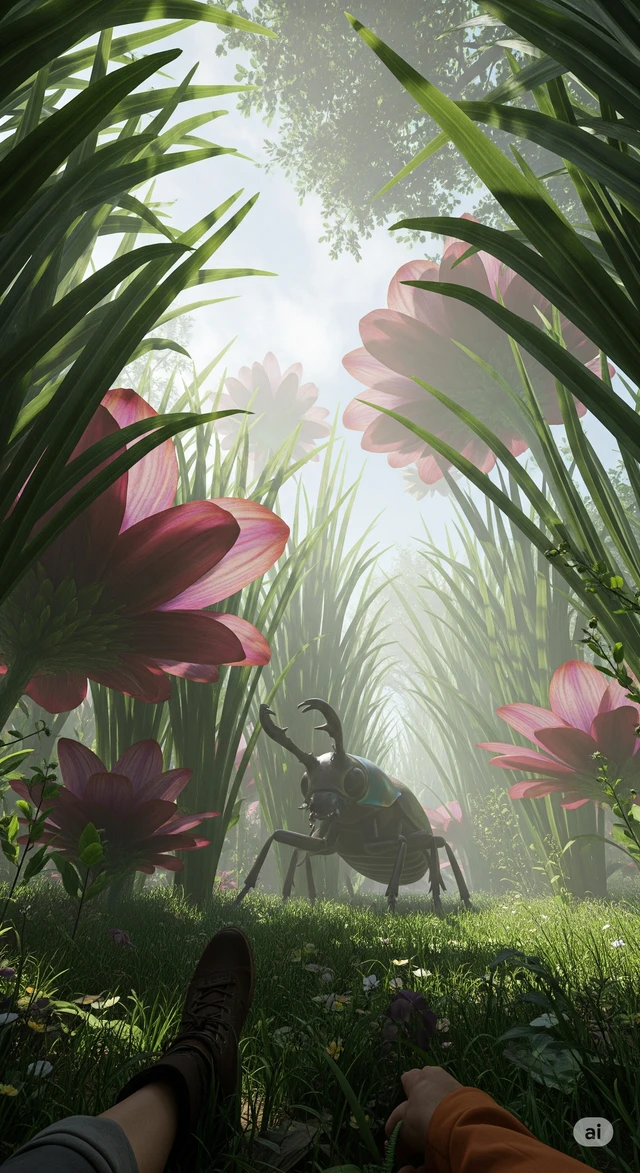 곤충세계에서 살아남기