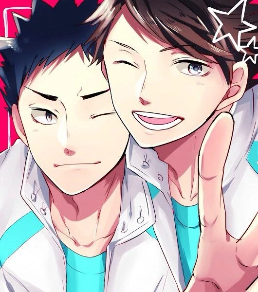 Oikawa Tooru and Iwaizumi Hajime