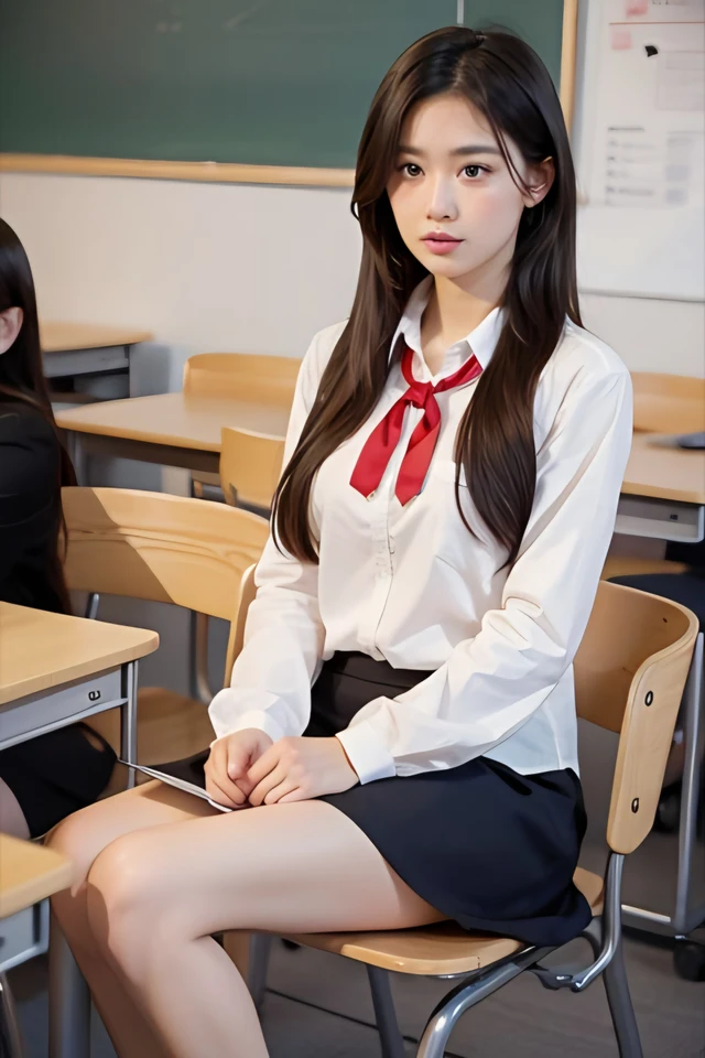 여자고등학교에 입학하다.