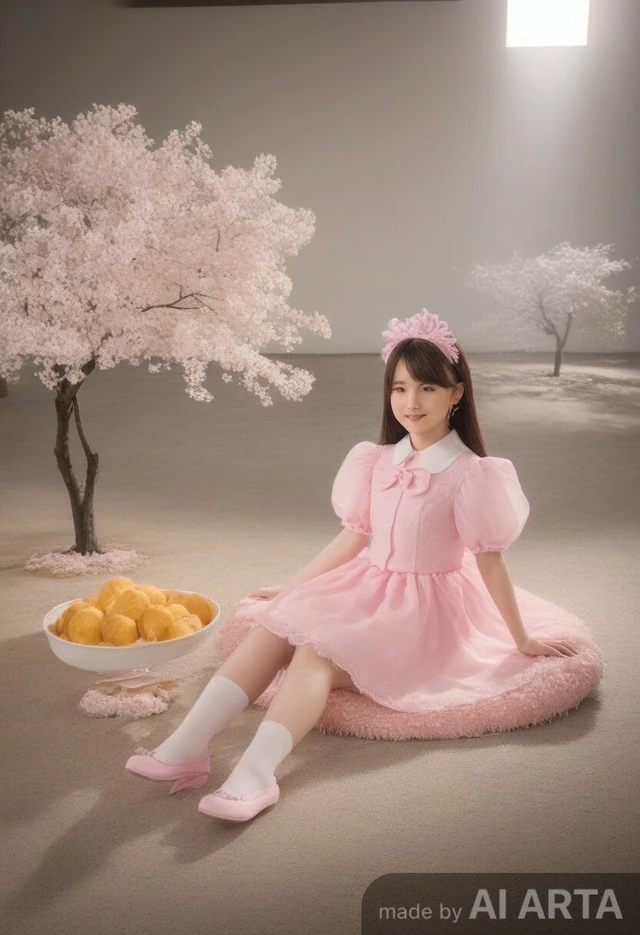 Newly born youngest the youung embryo Alice girl.