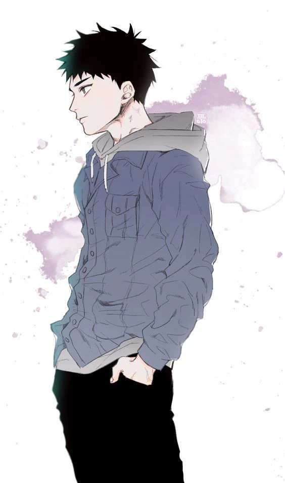 Hajime Iwaizumi and Tooru Oikawa