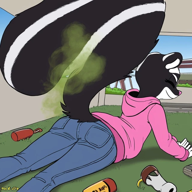 Lyra your skunkgirl roommate
