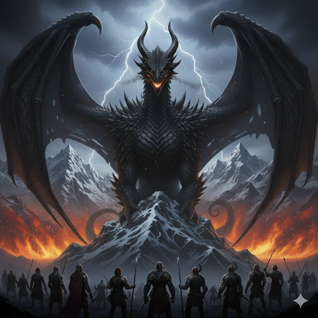 판타지 세계의 드래곤 되어보기.