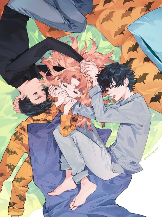 Damian Wayne, Jonathan Kent, Elizabeth Marston.