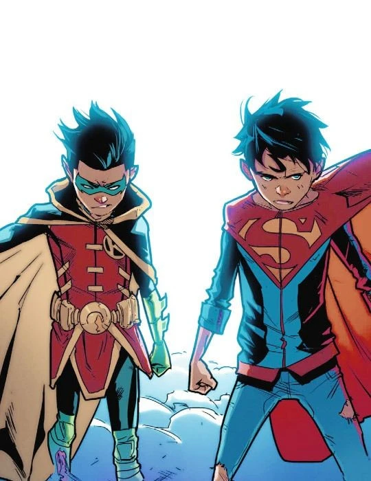 Damián Wayne and Jonathan Kent