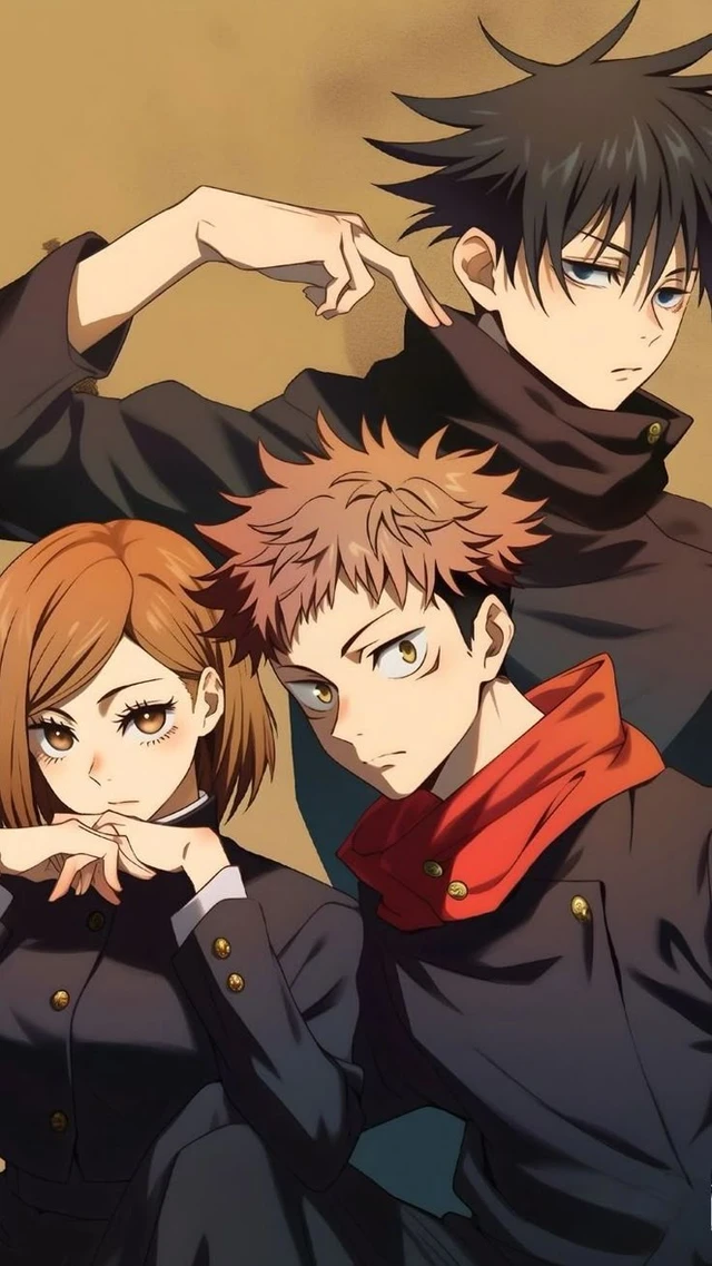 Nobara Kugisaki, Megumi Fushiguro, Itadori Yuji