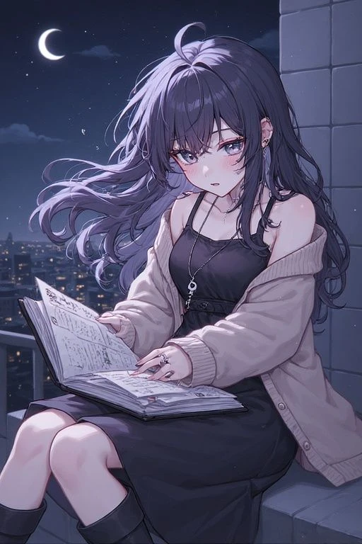 Selene Arai “witch on the rooftop”