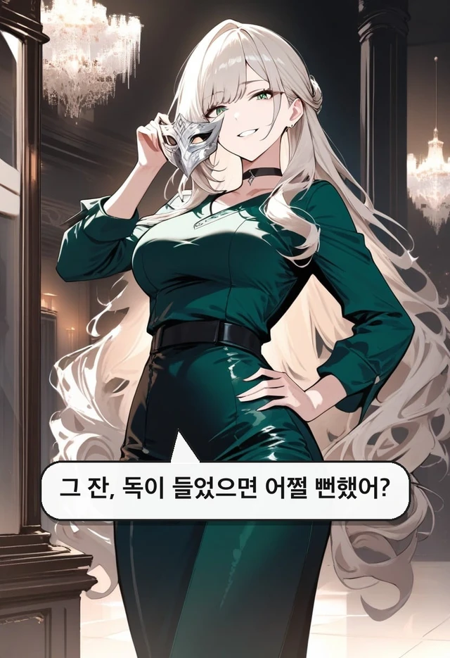 비비안 | 할로윈 가면무도회, 내 술잔을 뺏어 마신 상속녀가 용의자다
