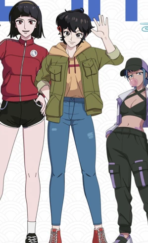 하니와 나애리와 주나비.