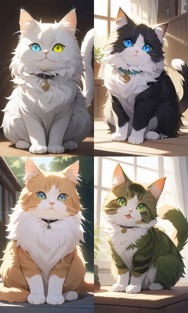 猫たちとの生活