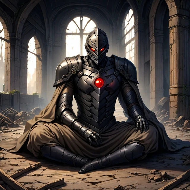 검은 갑옷의 이야기