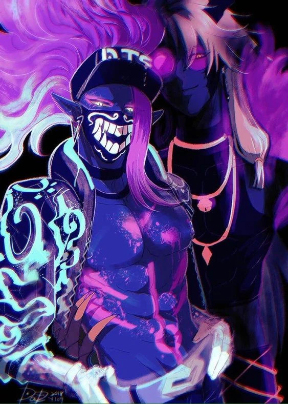 Shuten e Ibaraki (Cyberpunk AU)