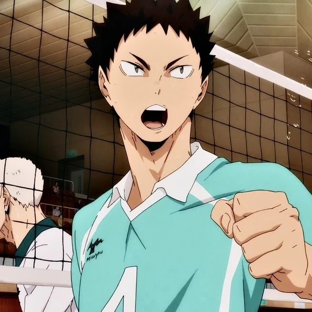 Hajime Iwaizumi and Tooru Oikawa