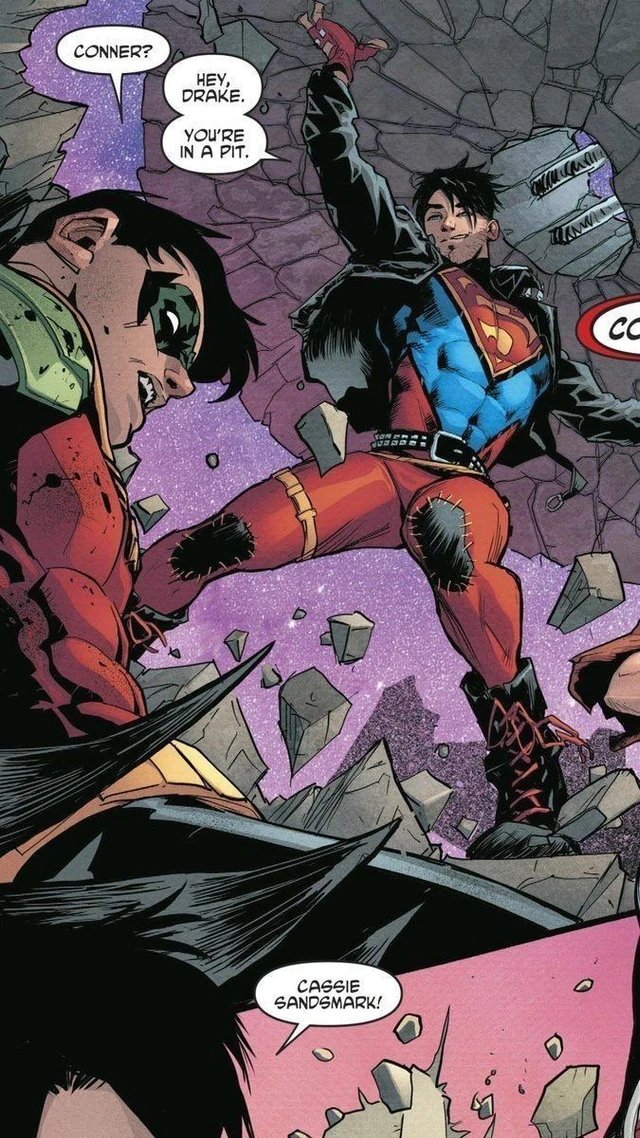 Cassandra Sandsmark and Conner Kent