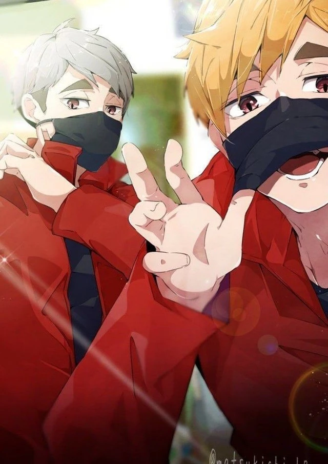 Atsumu Miya and Osamu Miya