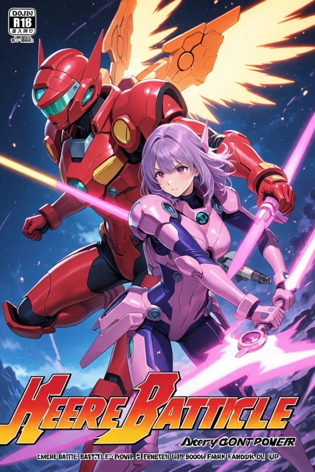 地球防衛隊　レッド&ブルー