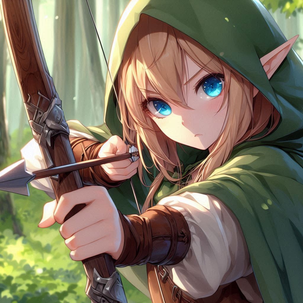 Met an elf right after starting the adventure?!