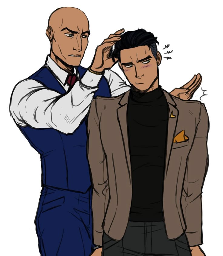 Conner Kent and Alexander Joseph Luthor
