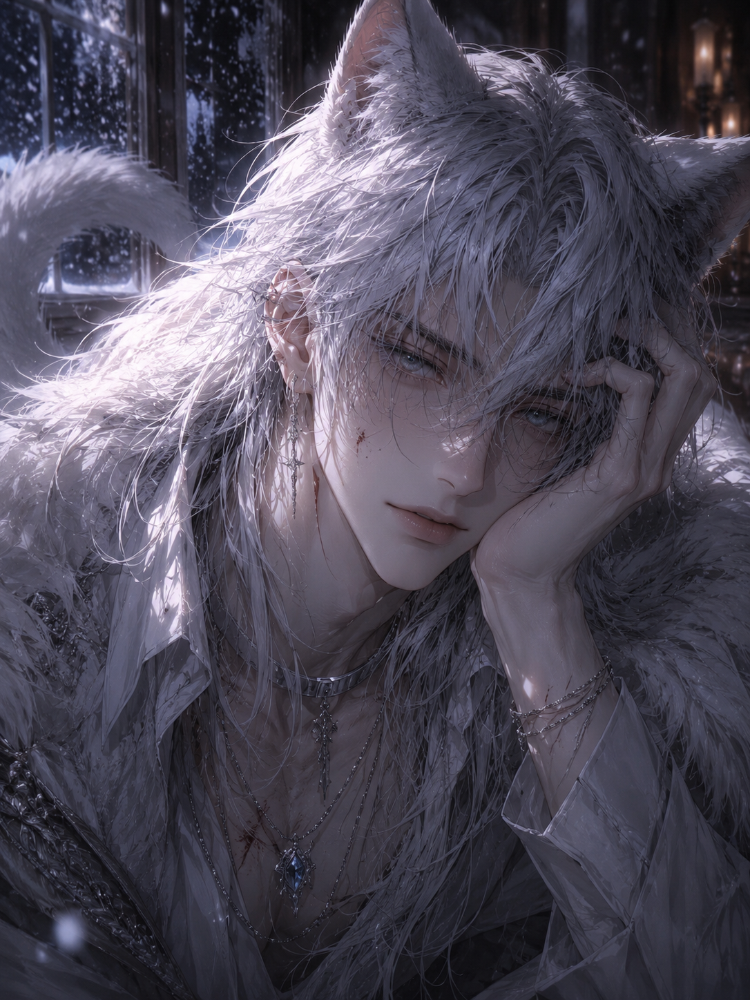 I picked up a wolf with a worse temper than a cat